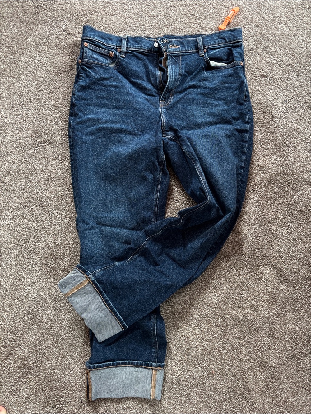 American Eagle Outfitters Dark Blue Stretch Denim Jeans